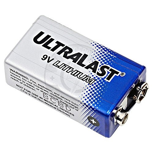 Ultralife 9v Lithium Battery U9vl J Aluminum