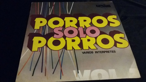 Porros Solo Porros Vol 3 Lp Vinilo Cumbia