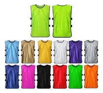 Comprar Pecheras Fútbol Fluo Pack 5 Unidades Talle Xl Entrenamiento