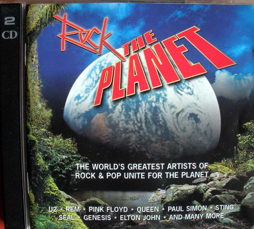 Rock The Planet - Queen U2 Rem Pink Floyd 2 Cd Imp. Aleman 
