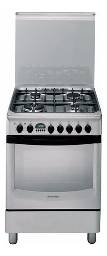 Cocina Ariston Cx660s P6 Multigas 4 Hornallas Acero Inox.