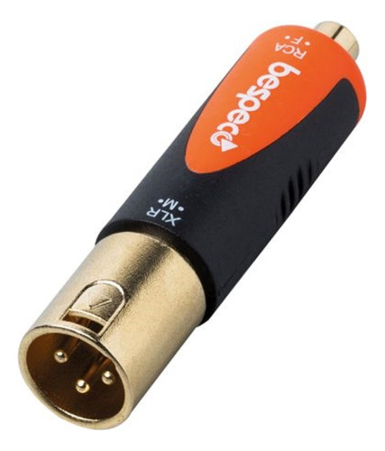 Adaptador Ficha Rca Hembra A Xlr Macho Bespeco Slad315