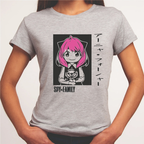 Polera Spy Family,manga Japonesa,unisex,agente Secreto,comic