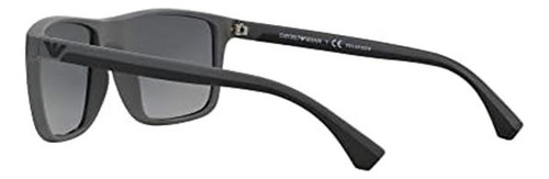 Emporio Armani Ea4033 Gafas De Sol Cuadradas Para Hombre, Po
