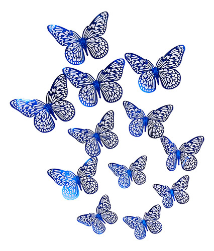 Adhesivo De Pared Con Forma De Mariposa, Papel, Mariposa, Ex