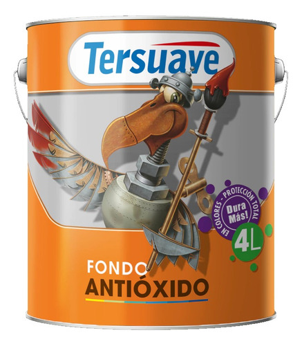 Fondo Antioxido Al Cromato Tersuave 4 Lts.