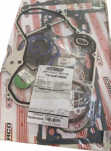 Juego Kit  Empacadura  Motor Orlando  2.4  Fraco ( Asbesto)