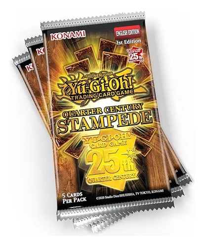 Yu-gi-oh! Tcg - Quarter Century Stampede Idioma Inglés