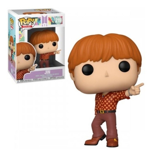 Funko Pop Rocks Bts Jin 219