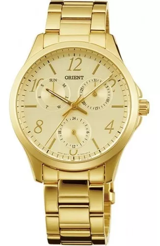 Prefacio subasta mármol Reloj Orient Dama 201-30-213 100% Original Gtía 2 Años