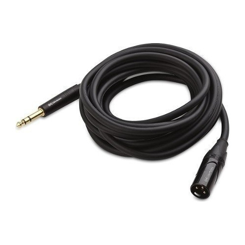 Cable 6,35 Mm 1/4 Pulgadas Cable Trs A Xlr Male To Male 4mts