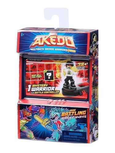 Akedo Ultimate Arcade Warriors Figura Sorpresa -14215