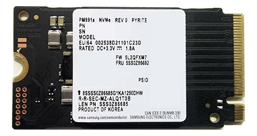Disco Solido Ssd M2 Pci-e 256gb Samsung Mz-al8256b Formato 2242 Oem
