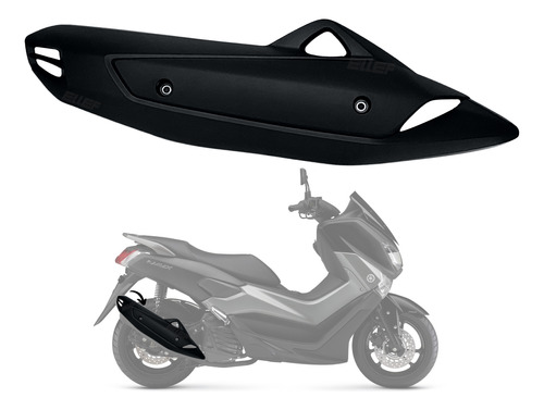 Capa Protetora Escapamento Latinha Yamaha Nmax 160 2017 A 20