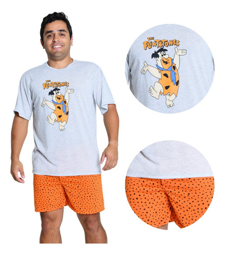 Kit 11 Pijama Familia Feminino Masculino Curto Verão