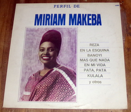 Miriam Makeba Perfil Lp Promo Argentino / Kktus