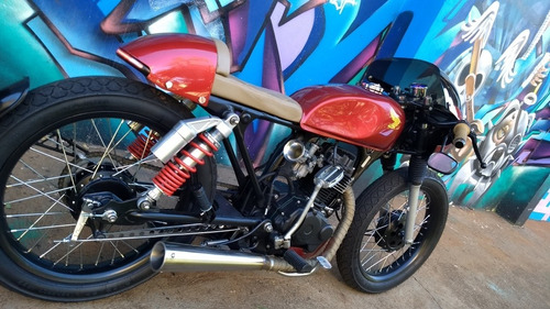 Imagem 6 de 14 de Honda Cafe Racer Vendo/troco Por Moto