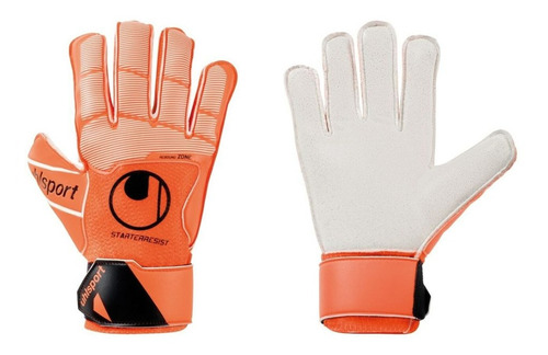 Luva Goleiro Uhlsport Starter Resist Society Tam 8 Futebol