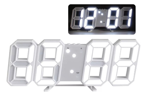 - Reloj De Pared Led 3d, Reloj Digital De Diseño Moderno
