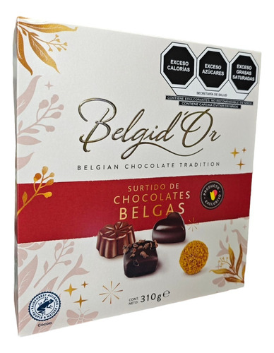 Chocolate Belgid Or Surtido De Chocolates Belga 310 G