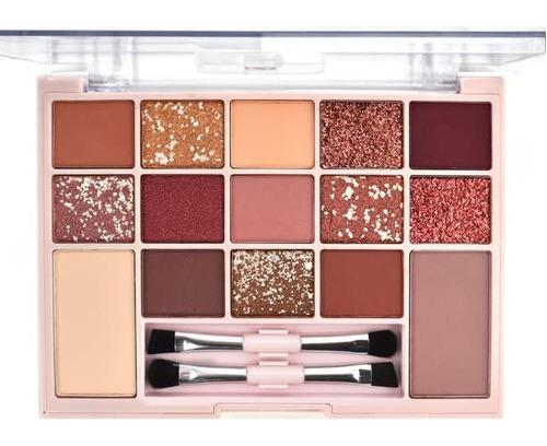 Hard Candy Look Pro! Paleta De Sombras De Ojos, Blushful Nud