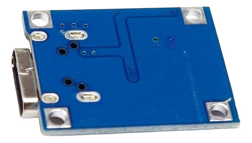 10 Micro Módulo Carregador Tp4056 Duplo Led E Proteção