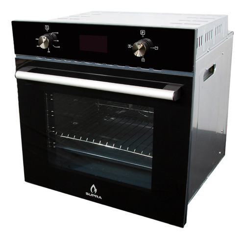 Horno Eléctrico Con Convección Supra De 60l Color Negro