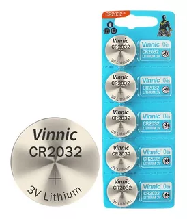 Promo 50 Pilas Cr2032 Vinnic 3v Litio P/ Luces Alarmas