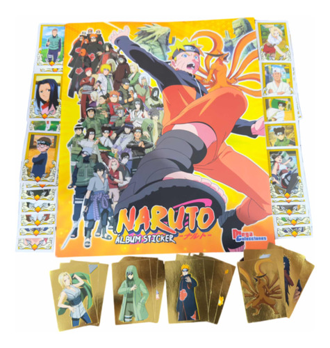 Álbum Naruto + Todas Sus Láminas A Pegar