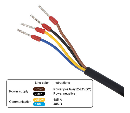 Sensor Ec De Temperatura Y Humedad Rs485 5pin Suelo Ph Npk