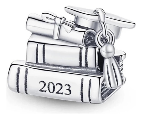 Pandora Charm Graduación 2023 Original + Kit De Regalo S925