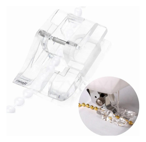 Prensatela De Máquina Coser Para Colocar Perlas Y Canutillos