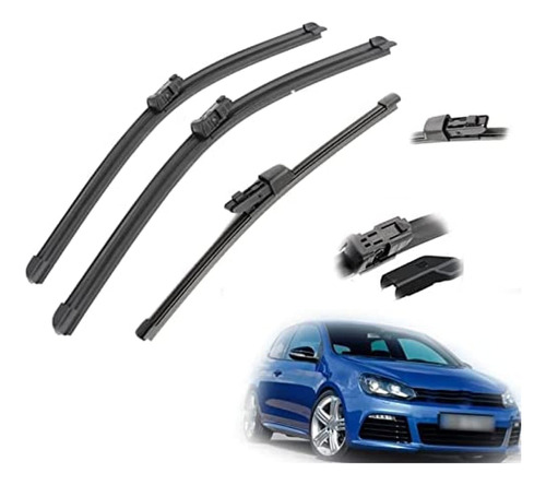 Czbfdc Apto Para Vw G-olf H-atchback Limpiaparabrisa Trasero