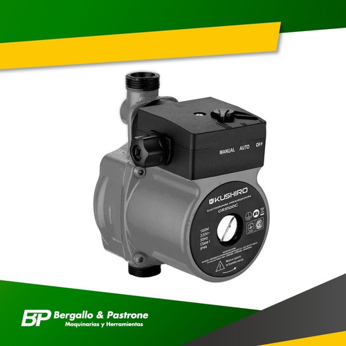 Imagen 2 de 9 de Bomba Presurizadora Kushiro Grs100c 100w 30l/m Rosca 3/4 8mt