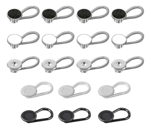 18x Extensores De Cuello Botones Accesorios De Extensión