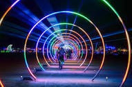 Imagen 10 de 10 de Espuma , Tunel Led , Alquiler , Fiesta , Evento