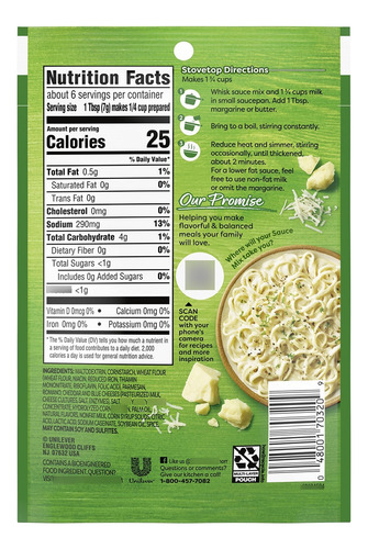 Knorr Salsa Cremosa De Pasta Para Comidas Simples Y Acompaña