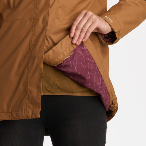 Chaqueta Mujer Corteza Mostaza Haka Honu I25