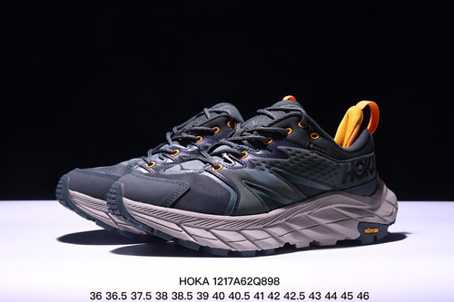 Tenis Hoka M Anacapa Low Gtx Zapatillas Casual Verde Oscuro