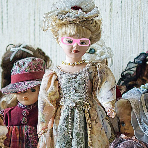 30 Unidades De Anteojos Decorativos, Minigafas Para Muñecas