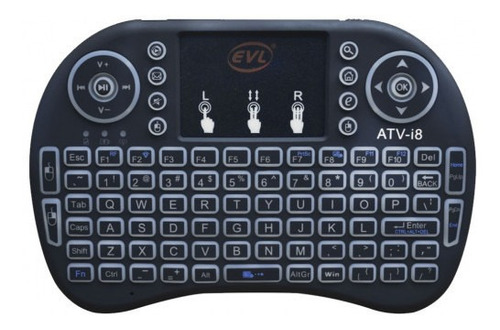 Mini Teclado Keyboard Via Bluetooth Compatible Con Pc Y Tv