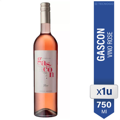 Vino Familia Gascon Rose Malbec 750ml 