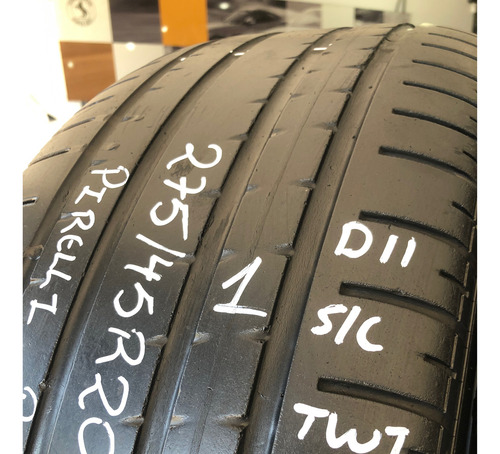 Kit 02 Pneus 275/45r20 Pirelli Pzero Rosso 110y (usados) (Usado)