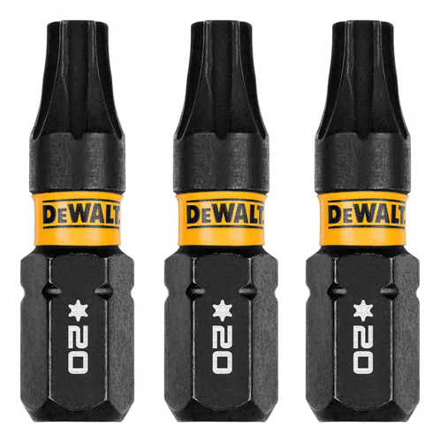 Set 3 Puntas Torx 1 Flextorq® Dewalt Dwaf1tx20ir3