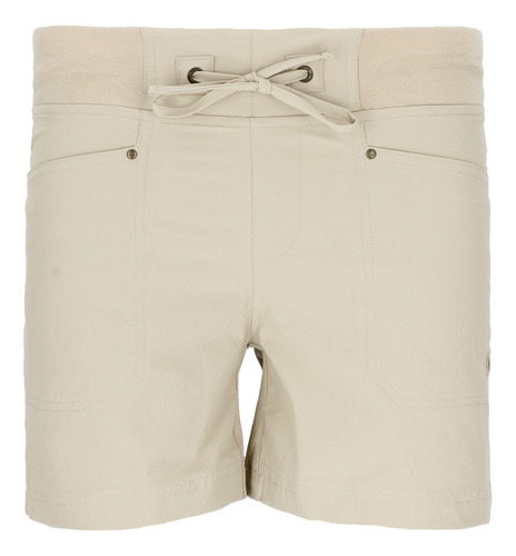 Pantalón Corto Petra Women Beige Doite