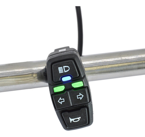 3 En 1 Frontlight Horn Turning Control De Manillar De