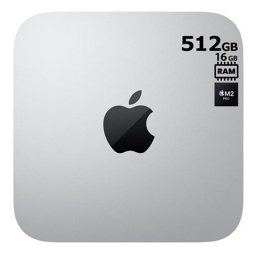 SSD Apple Mac Mini M2 Pro de 512 GB 16 GB de RAM 2023