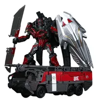 Comprar Transformers Camión De Bomberos Deformable Miniatura Coche