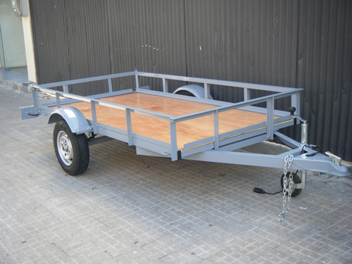 Trailer Multiuso Piso De Madera