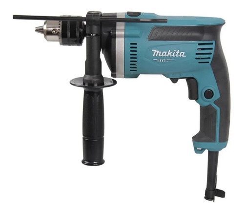 Imagen 2 de 4 de Taladro percutor atornillador eléctrico de 13mm Makita M8100B 710W 220V